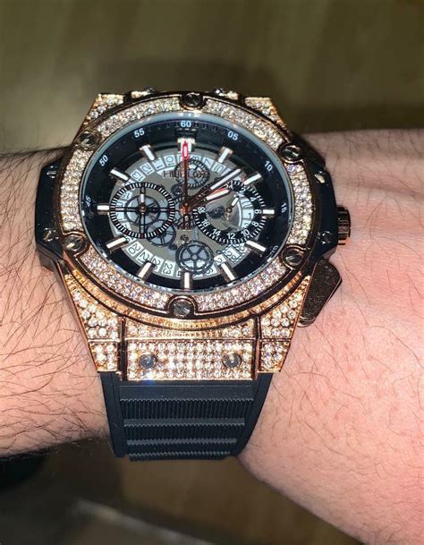 hublot iced out king power 18 karat|Hublot Launches Iced.